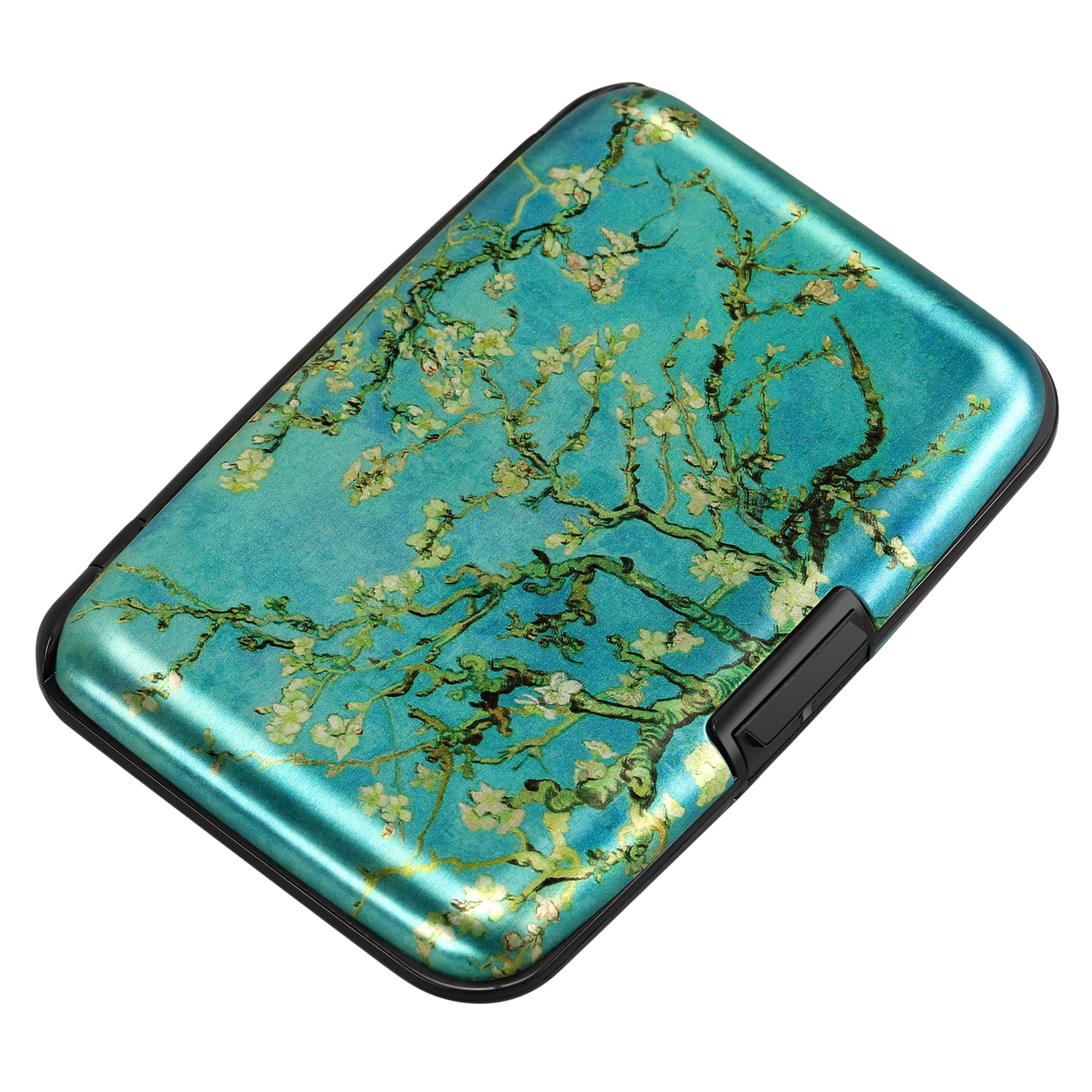 The Blossom Shield: RFID Aluminum Security Wallet