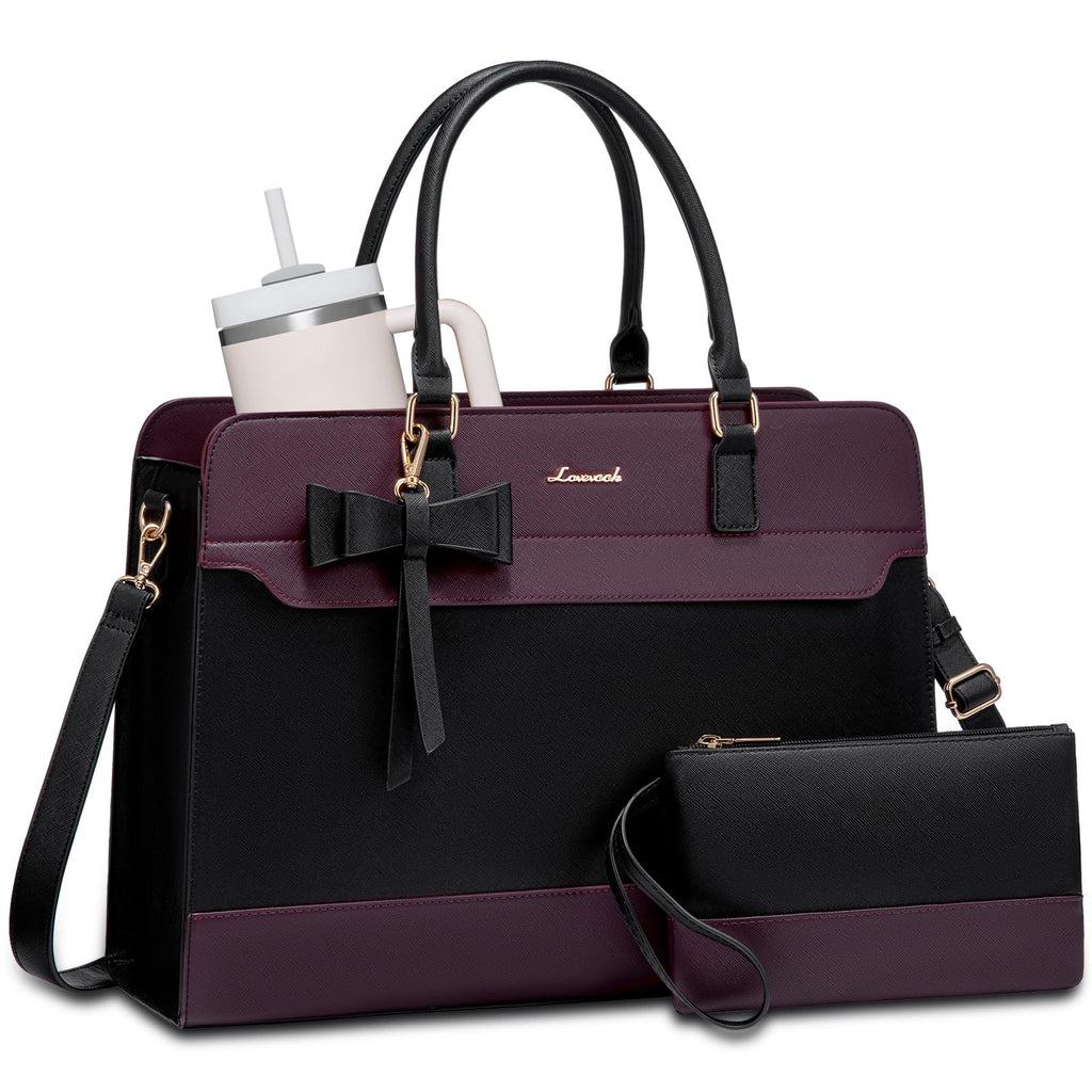 The Aura Executive Grand Tote – 15.6" Laptop & Travel Companion