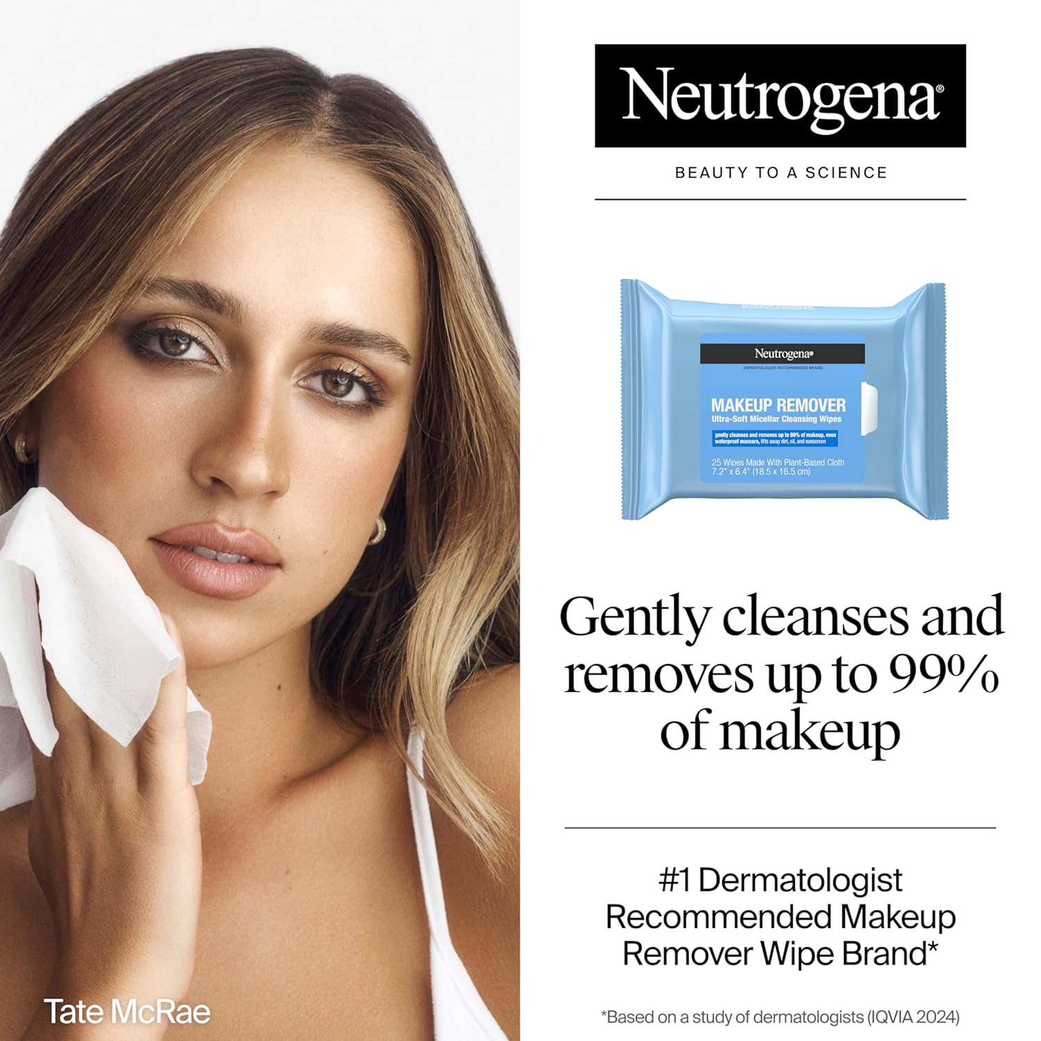 Aura Refresh x Neutrogena – Ultra-Soft Micellar Makeup Remover Wipes