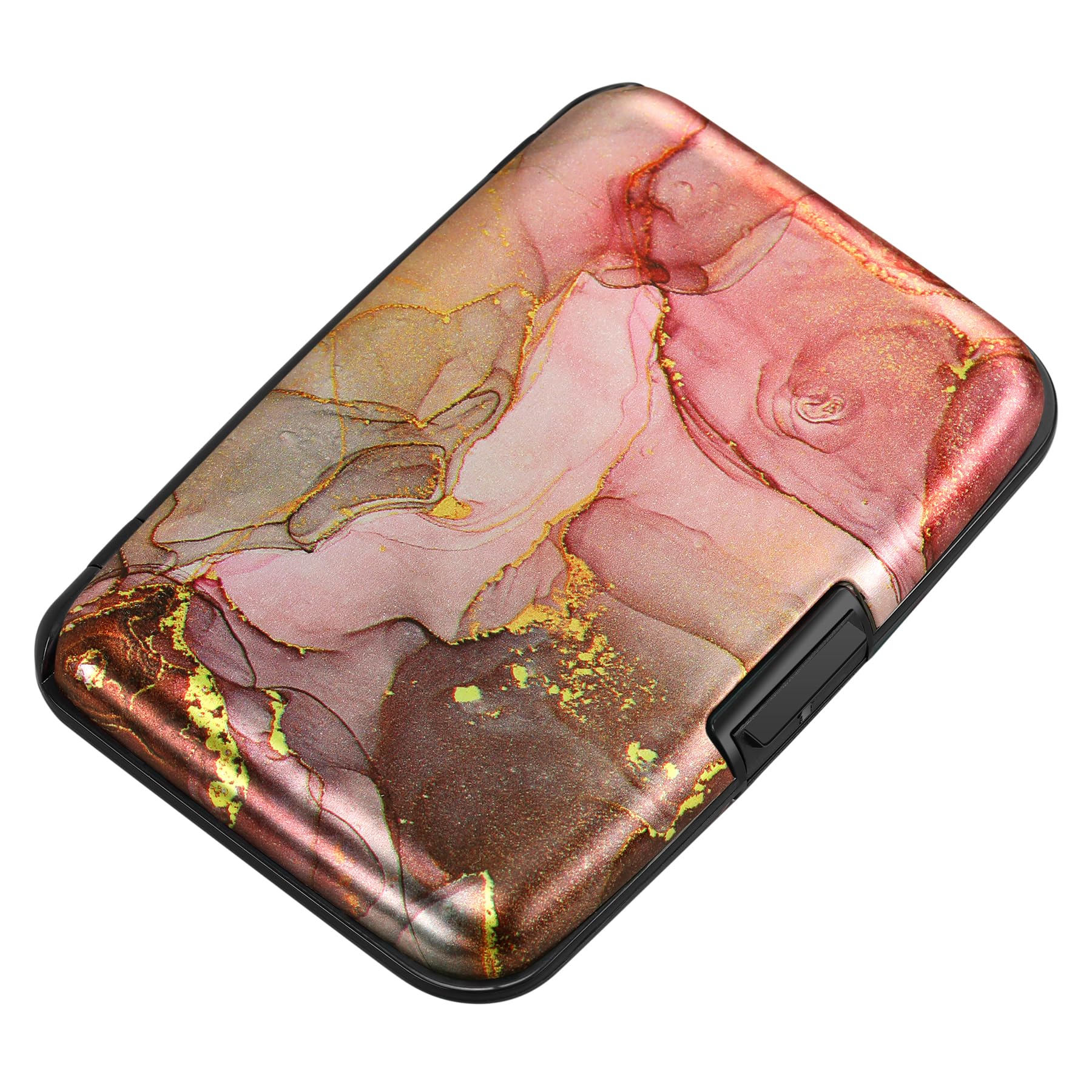 The Blossom Shield: RFID Aluminum Security Wallet
