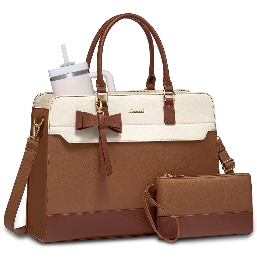The Aura Executive Grand Tote – 15.6" Laptop & Travel Companion
