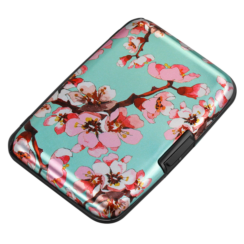 The Blossom Shield: RFID Aluminum Security Wallet