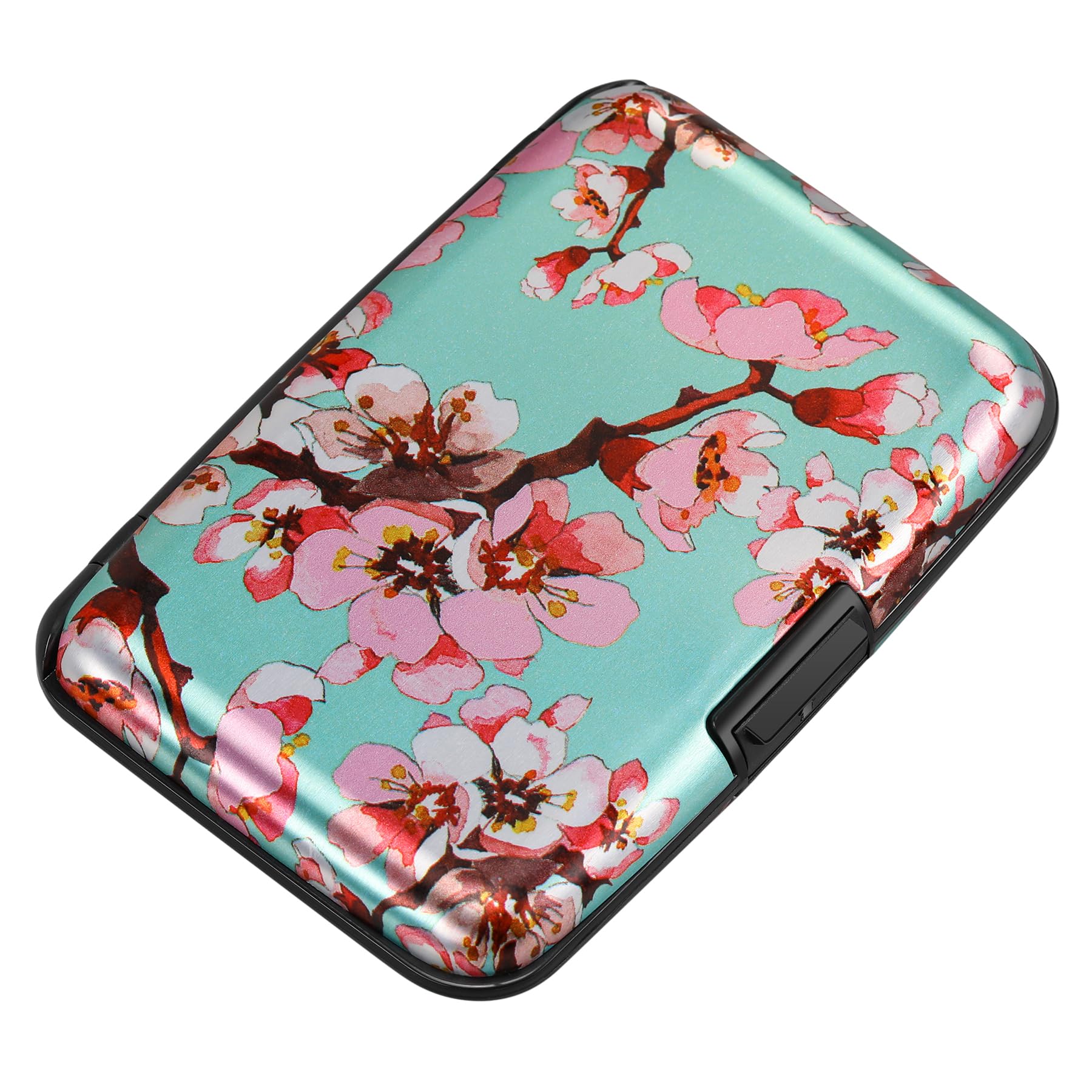 The Blossom Shield: RFID Aluminum Security Wallet