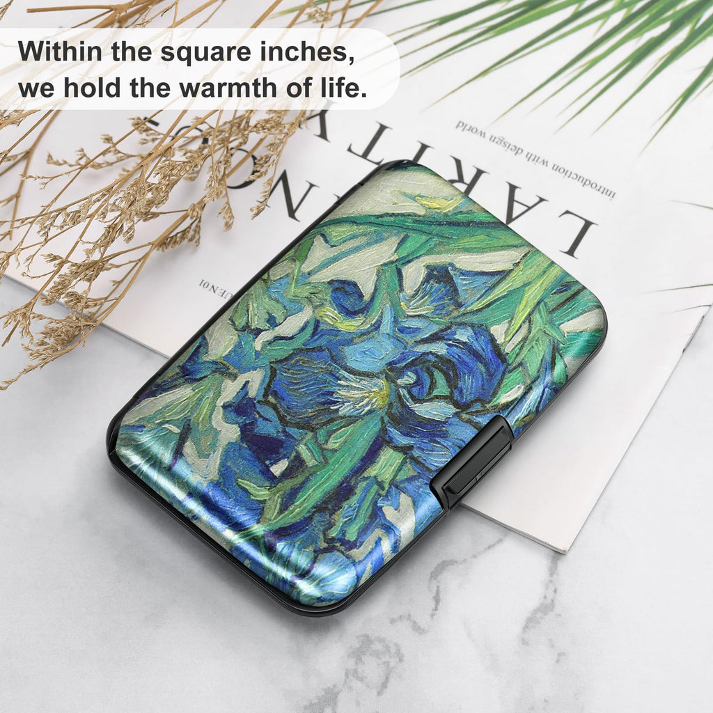 The Blossom Shield: RFID Aluminum Security Wallet