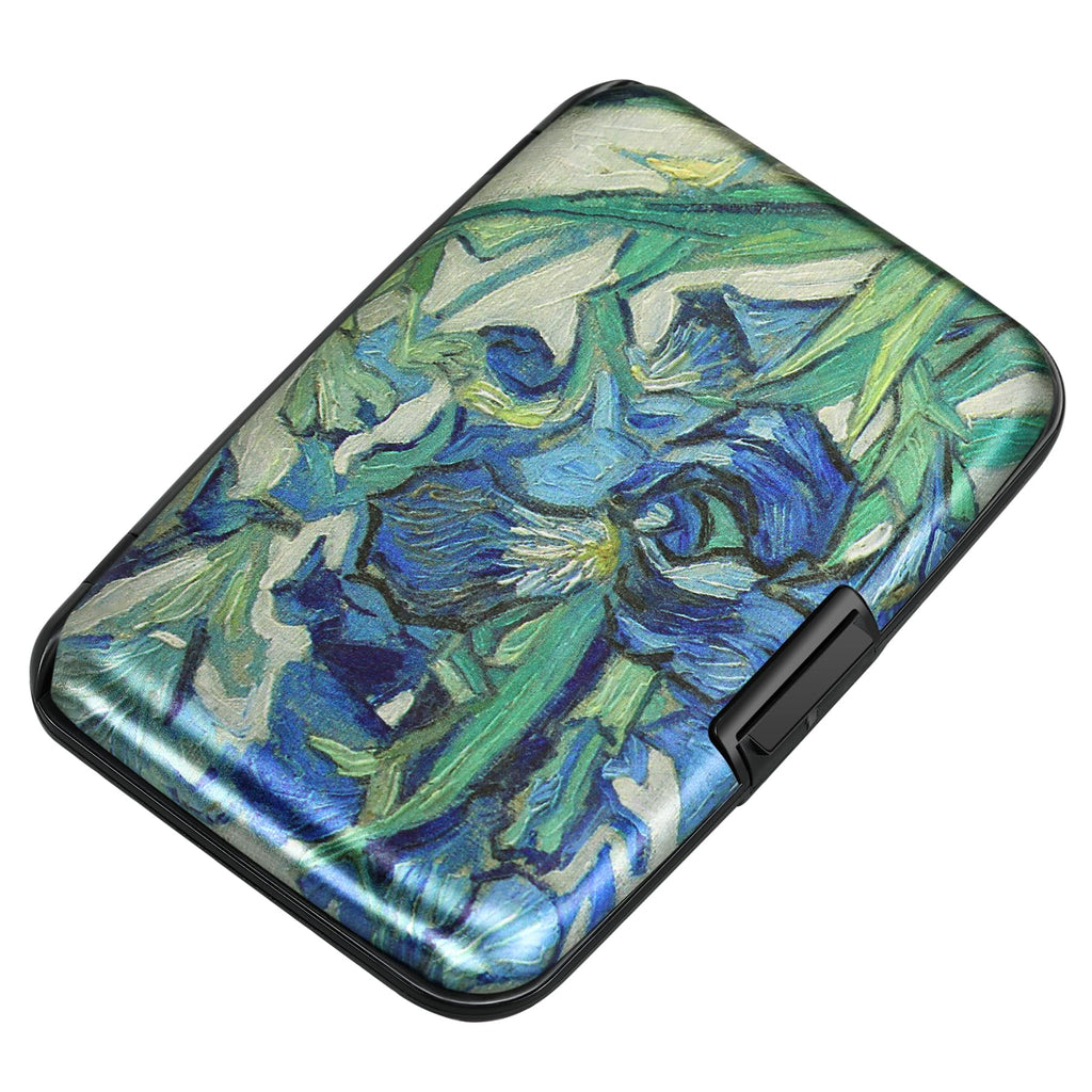 The Blossom Shield: RFID Aluminum Security Wallet