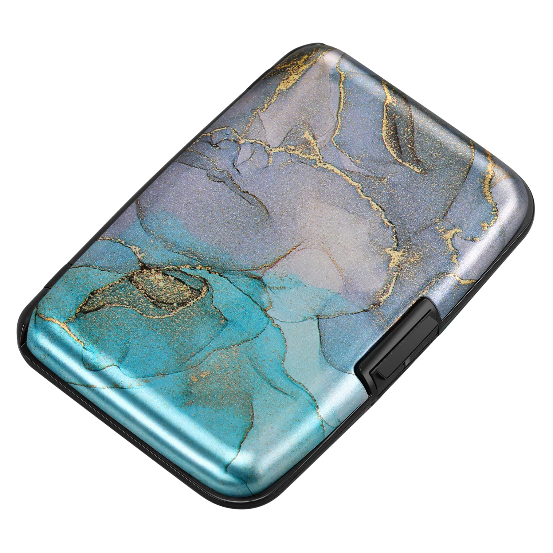 The Blossom Shield: RFID Aluminum Security Wallet