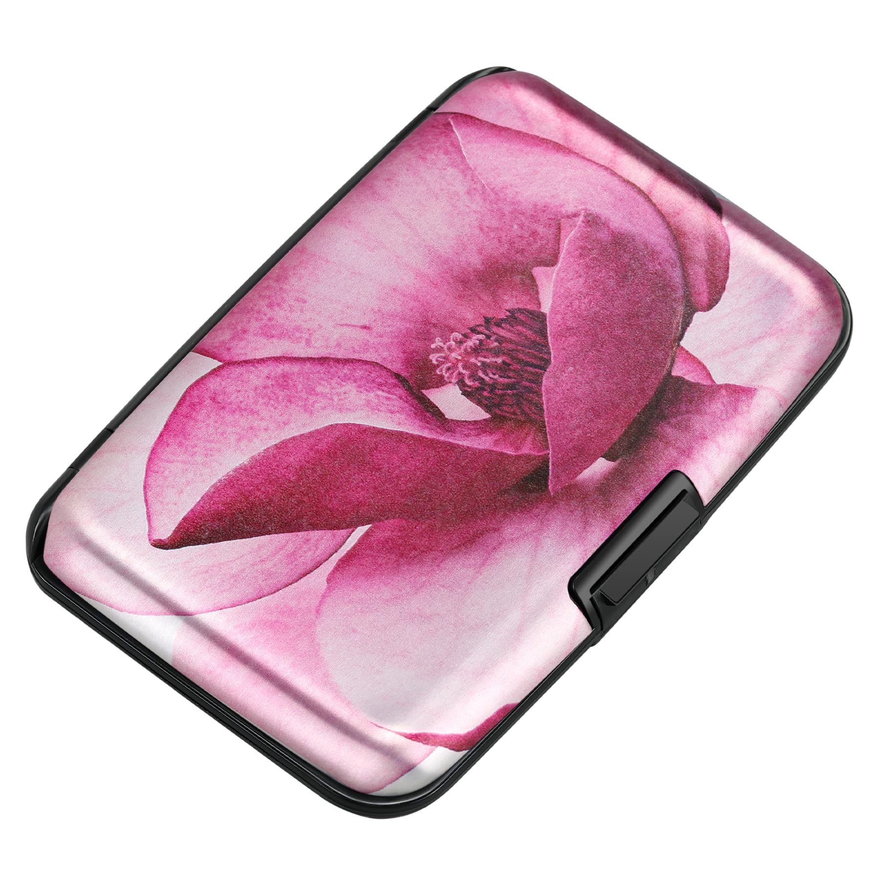 The Blossom Shield: RFID Aluminum Security Wallet
