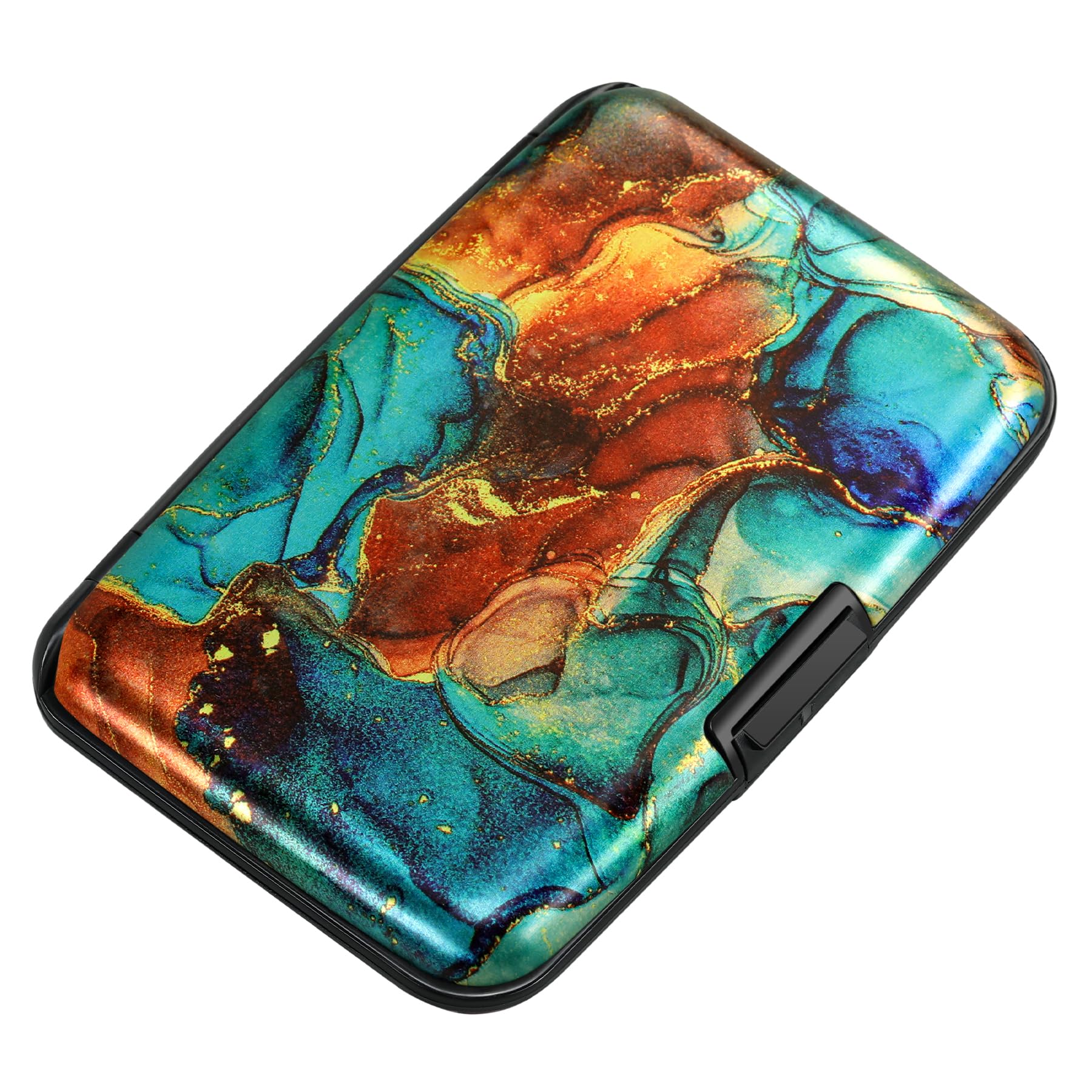 The Blossom Shield: RFID Aluminum Security Wallet