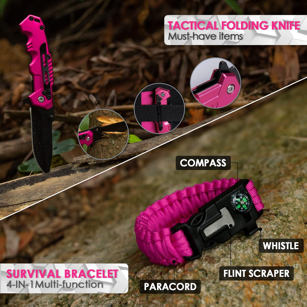 The Aura Adventure 65-Piece Survival & First Aid Kit
