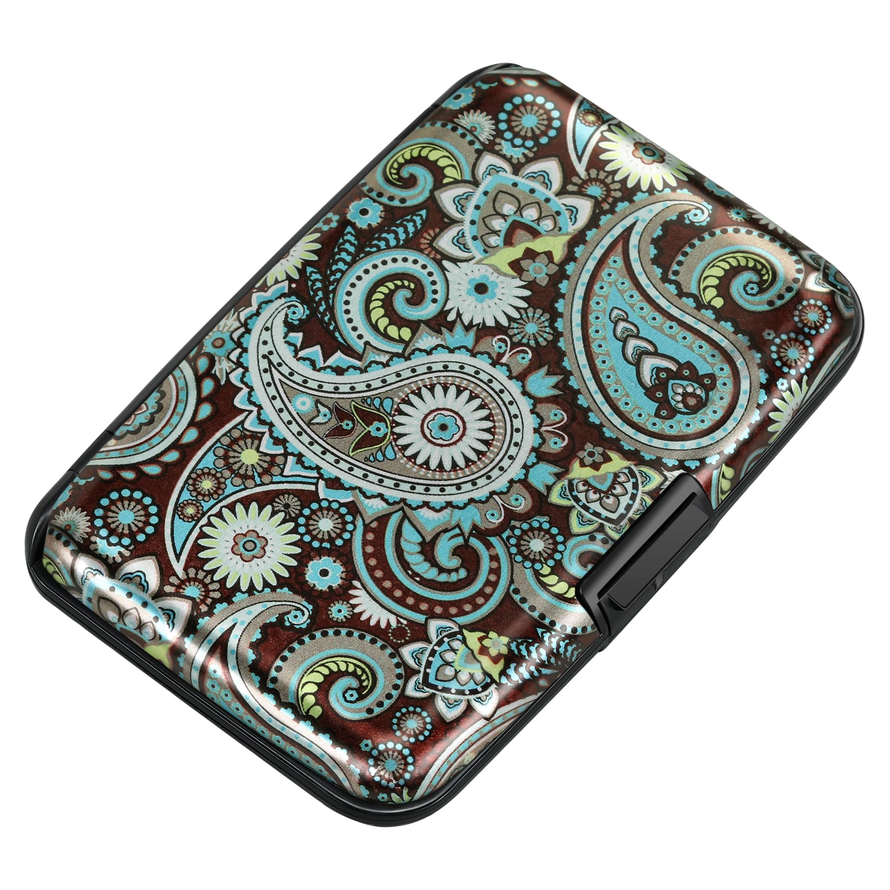 The Blossom Shield: RFID Aluminum Security Wallet