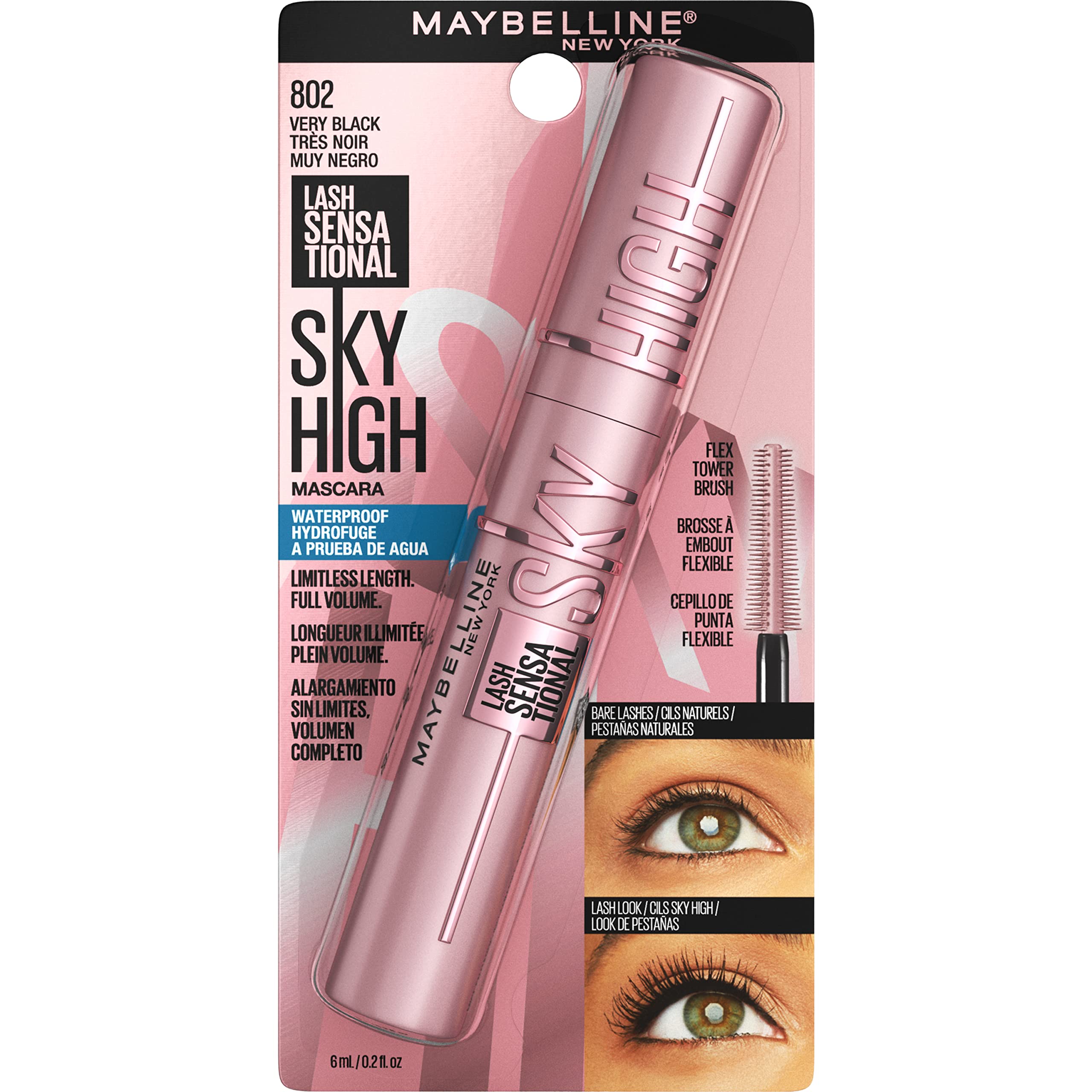 Aura x Maybelline Sky High – Limitless Length & Volume Mascara