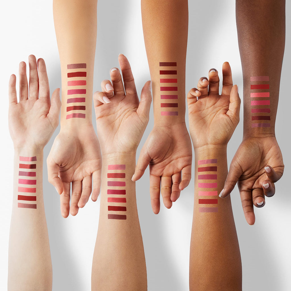 The Aurora Lip Collection by QiBest: 8-Piece Matte & Plumping Set
