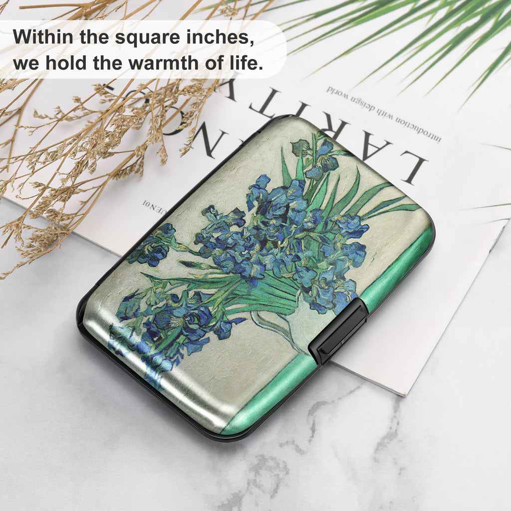 The Blossom Shield: RFID Aluminum Security Wallet