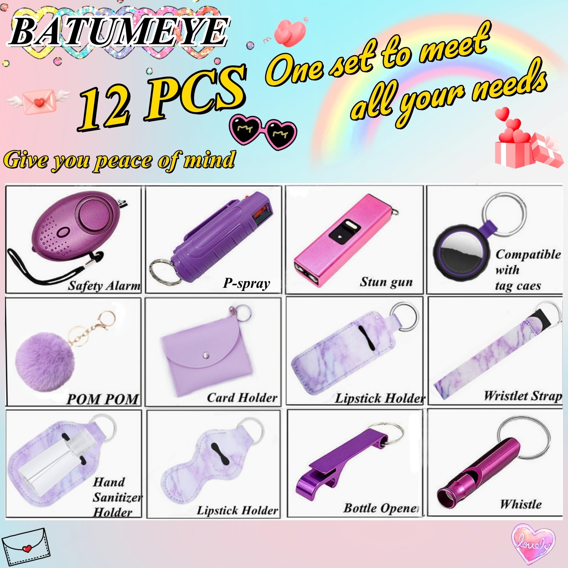 The Ultimate Aura Armor 14-Piece Bling Safety & Style Kit