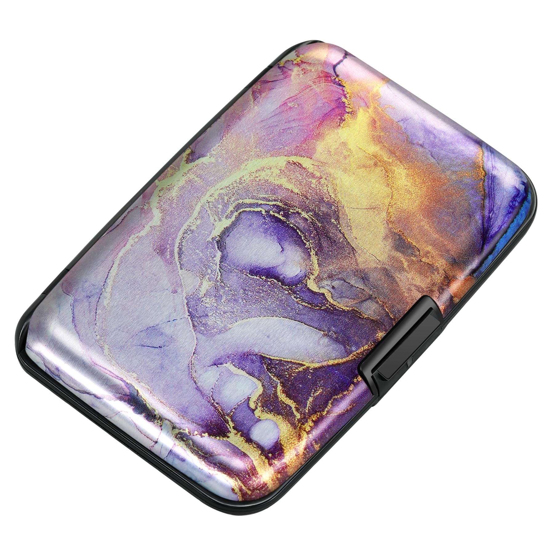 The Blossom Shield: RFID Aluminum Security Wallet
