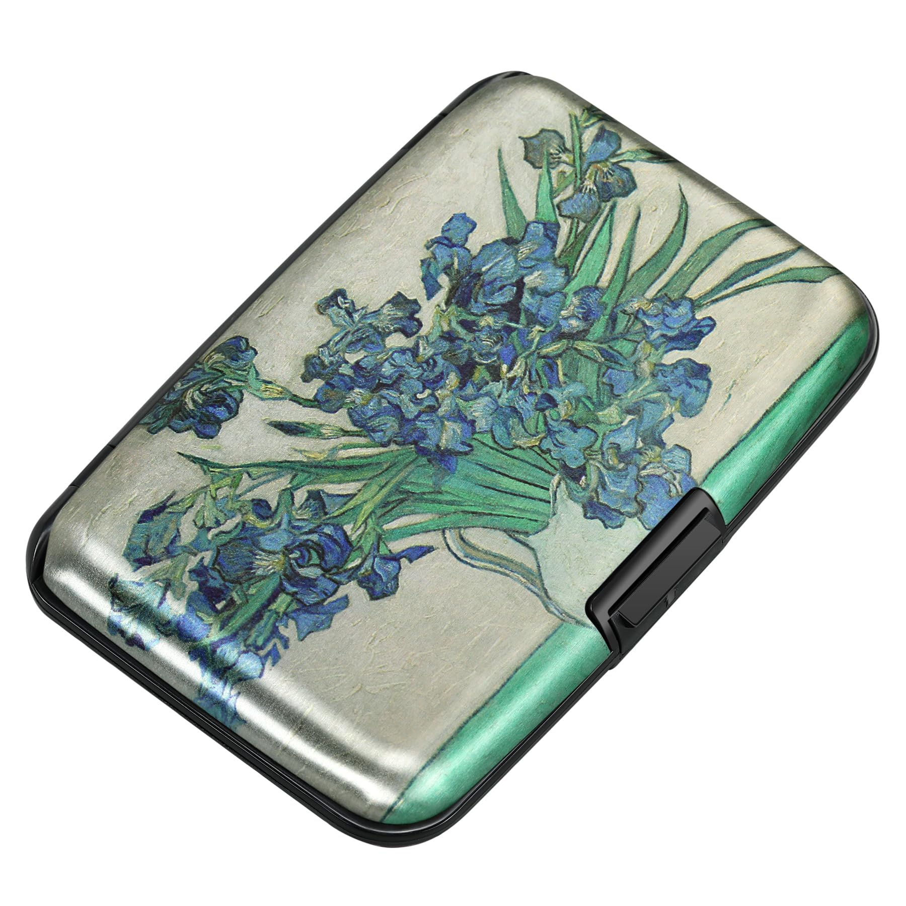 The Blossom Shield: RFID Aluminum Security Wallet