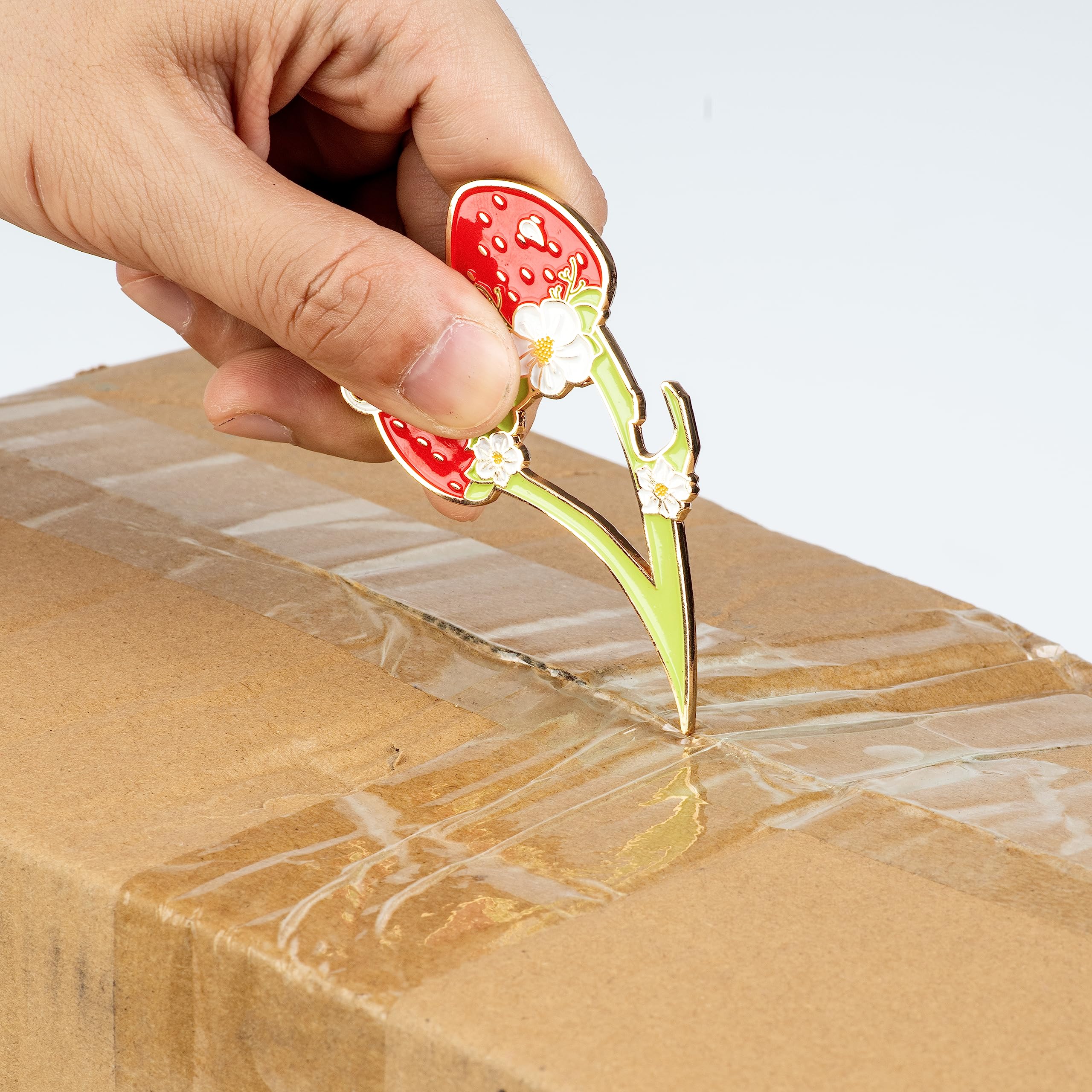 The Sweet Sentry – Strawberry Artifact Keychain Charm