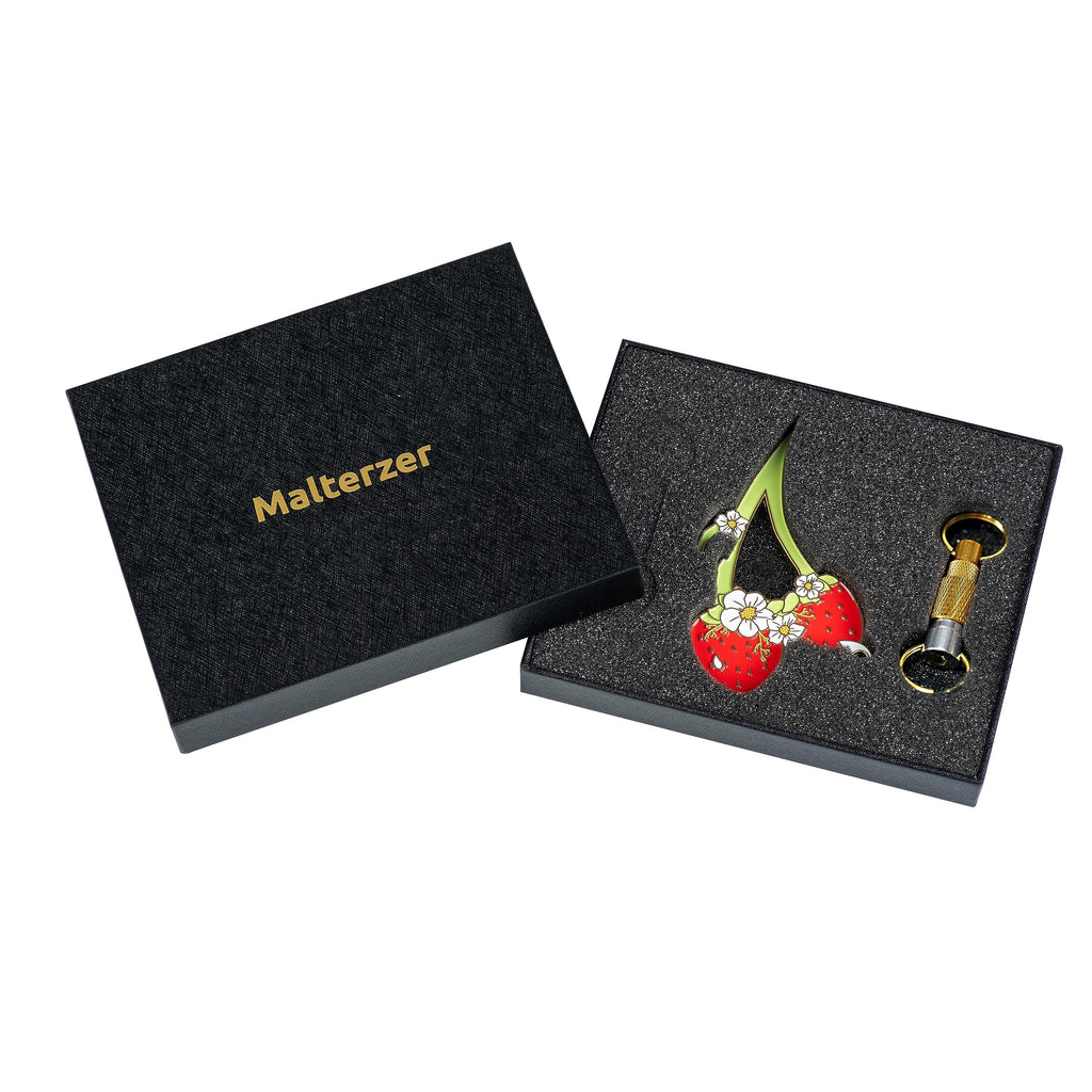 The Sweet Sentry – Strawberry Artifact Keychain Charm