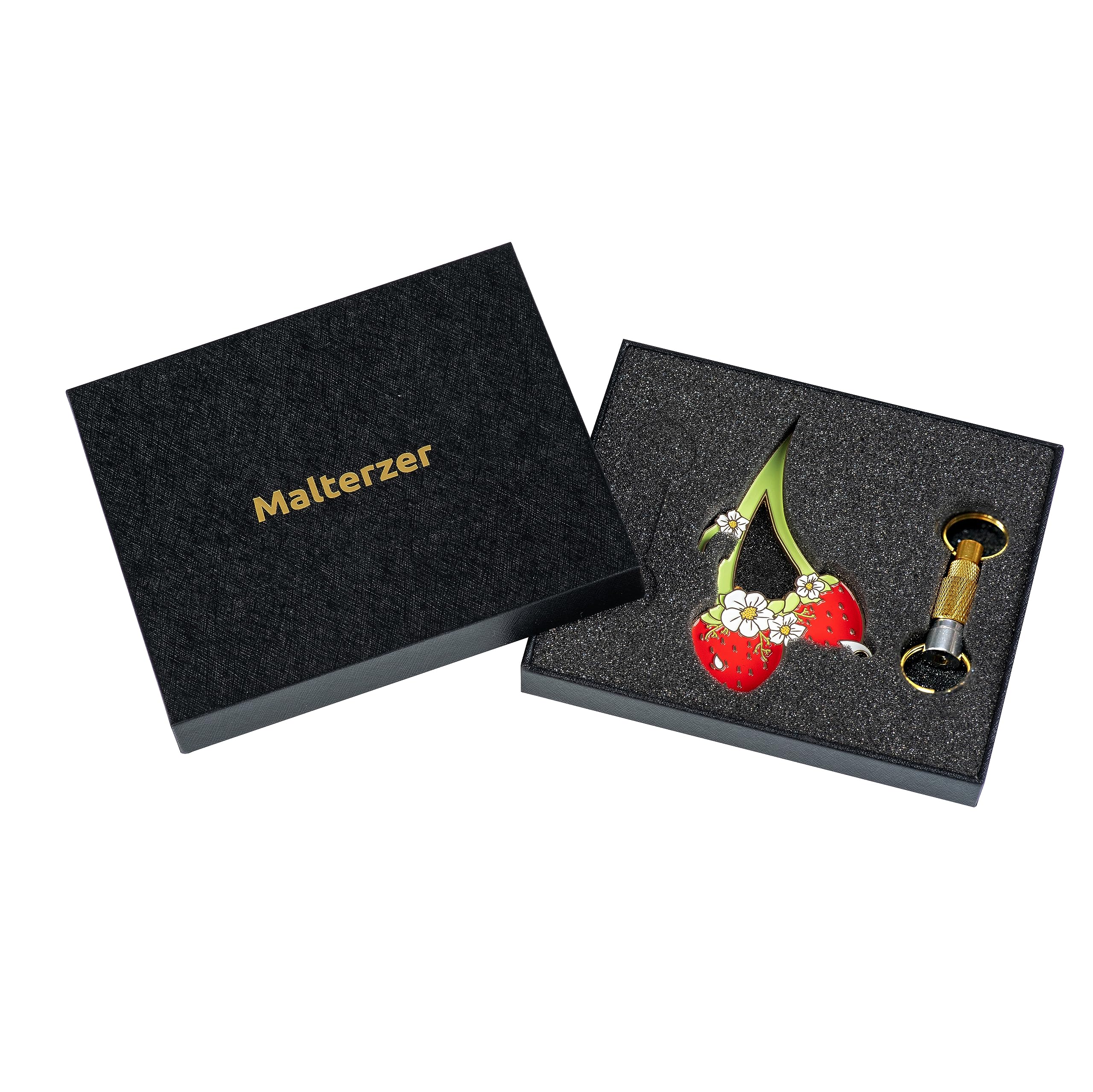 The Sweet Sentry – Strawberry Artifact Keychain Charm