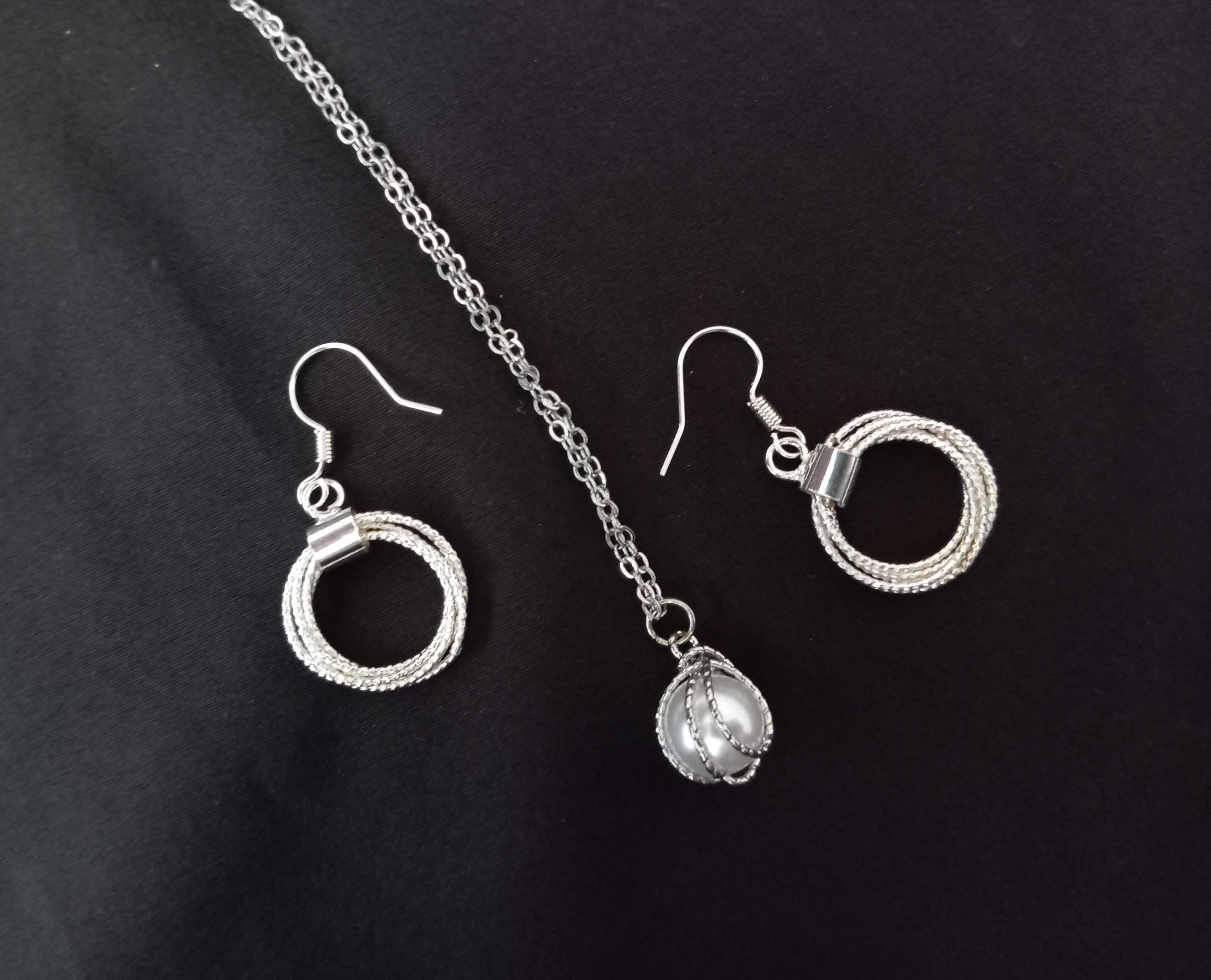 The Myrsky (Storm) Collection – Silver Plated Earrings✨