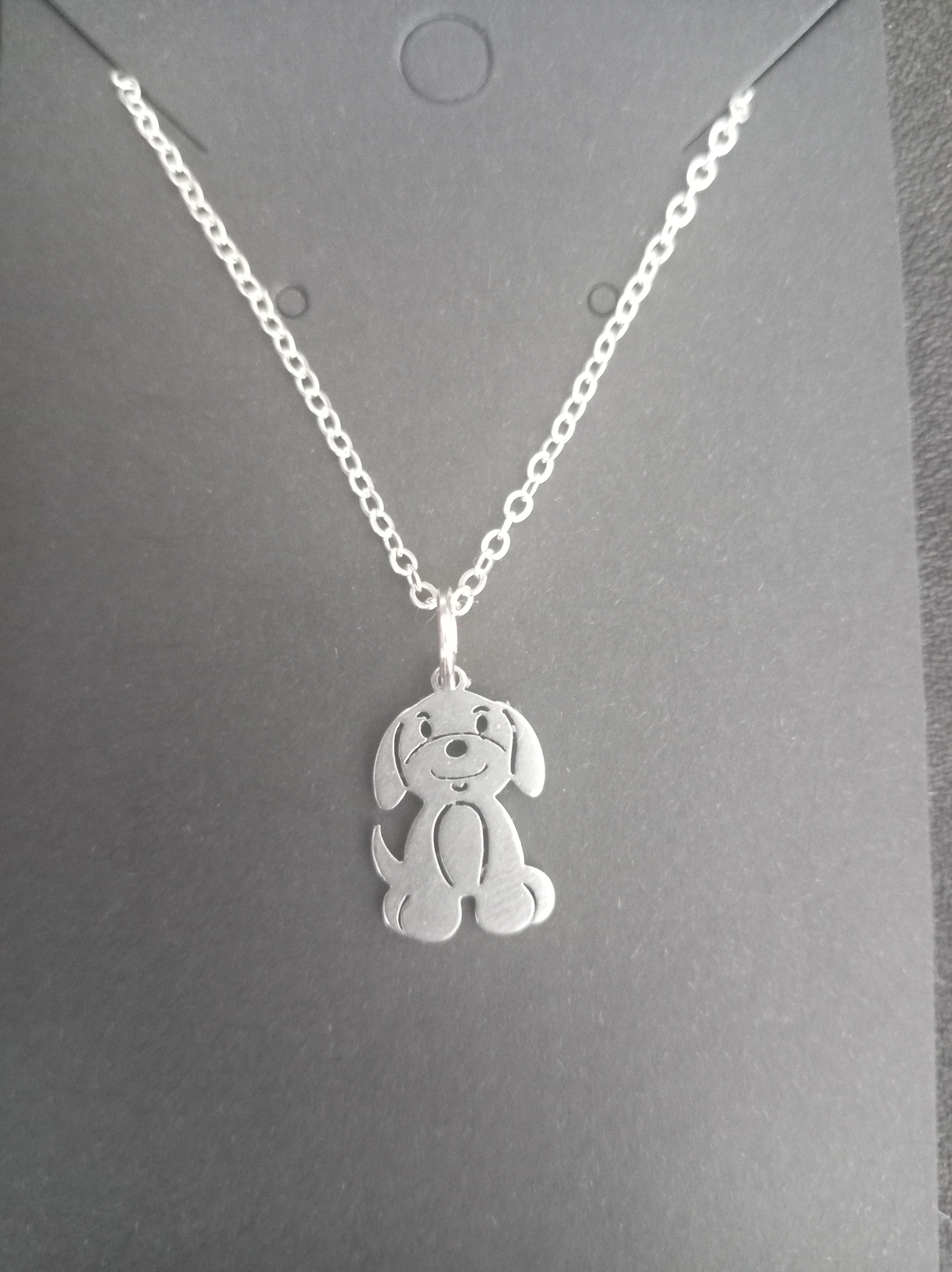 Stainless Steel Dog Necklace - Personalized Gift for Dog Lovers