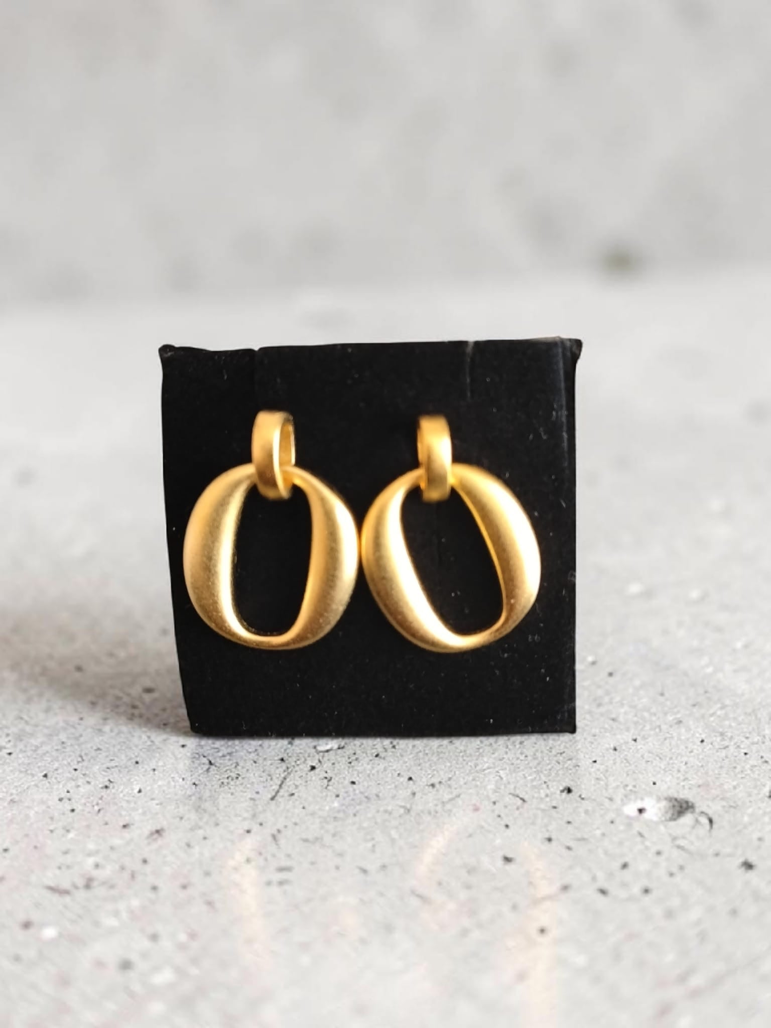 Doloris Statement Earrings – Gold or Rose Gold Plated Finnish Craftsmanship