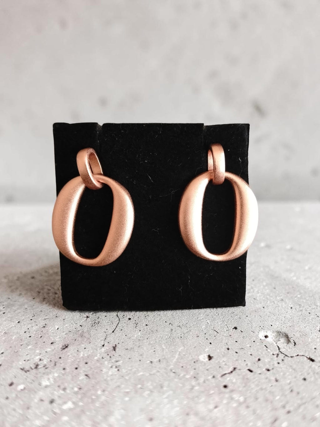 Doloris Statement Earrings – Gold or Rose Gold Plated Finnish Craftsmanship