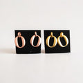 Doloris Statement Earrings – Gold or Rose Gold Plated Finnish Craftsmanship