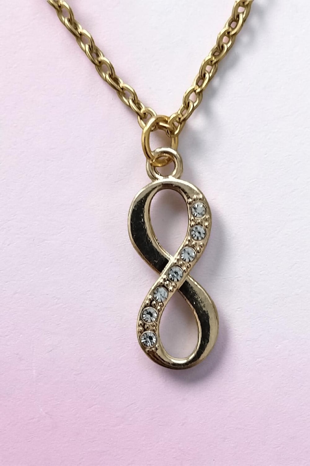 Eternal Sparkle Infinity Necklace