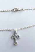 Pure Faith Stainless Steel Cross Necklace