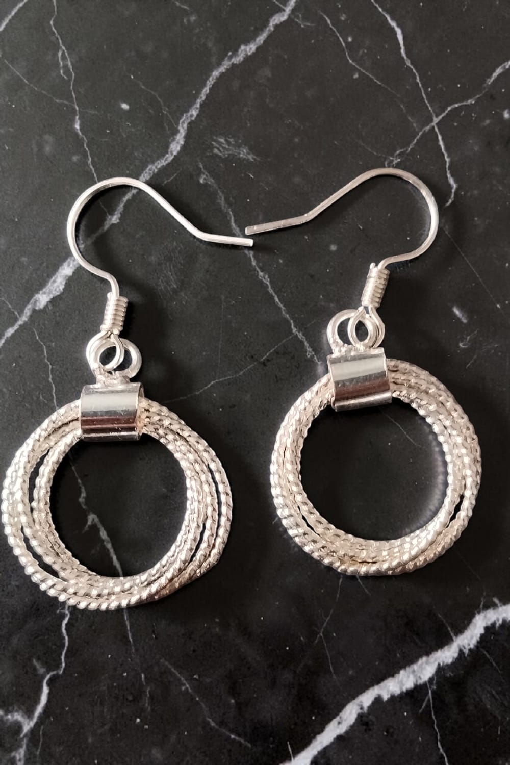 The Myrsky (Storm) Collection – Silver Plated Earrings✨