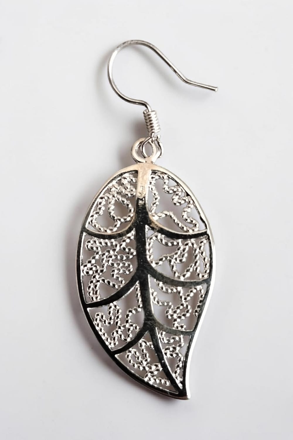 Dainty Silver Plated Leaf Earrings ✨ Delicate Boho Jewelry