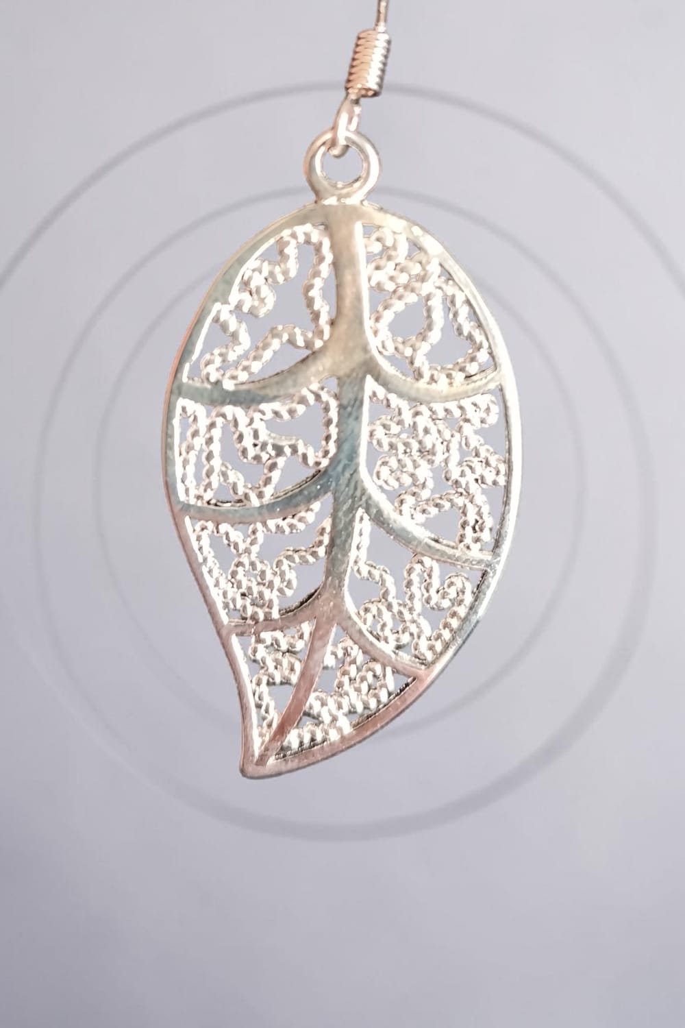 Dainty Silver Plated Leaf Earrings ✨ Delicate Boho Jewelry