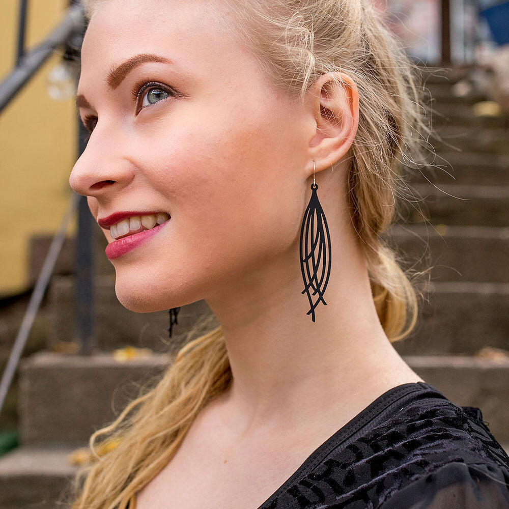 Virna Silicone Earrings – Finnish Design by Tessa Ojala