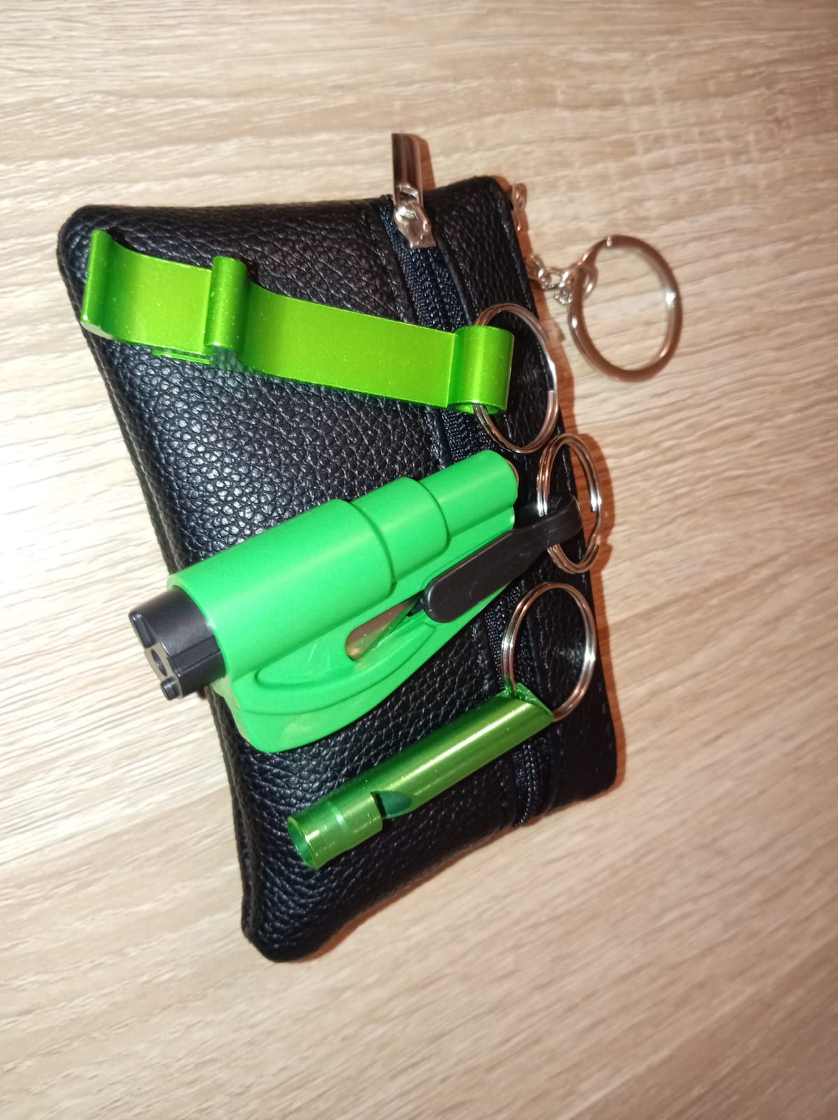 The "Urban Guardian" Bundle – Safety Set & Faux Leather Coin Wallet